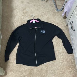 XS Black zip up jacket